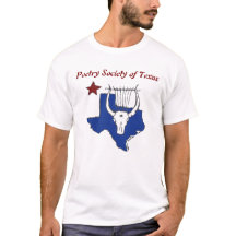Offizielles T-Shirt der Poetry Society of Texas