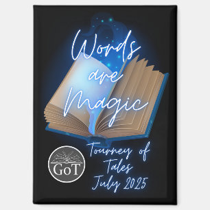 Offizielles Tourney of Tales Juli 2025 Magnet