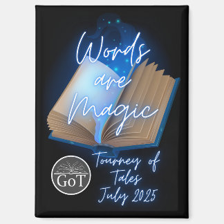 Offizielles Tourney of Tales Juli 2025 Magnet