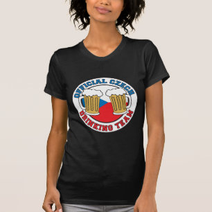 Offizielles tschechisches Trinkteam für tschechisc T-Shirt