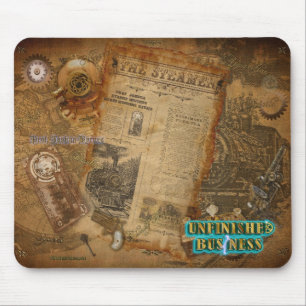 Offizielles UnBiz-Steampunk-Film-Merchandise (Türk Mousepad