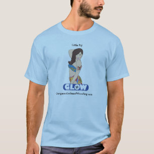 Offizielles ursprüngliches GLÜHEN wenig Fidschi T-Shirt