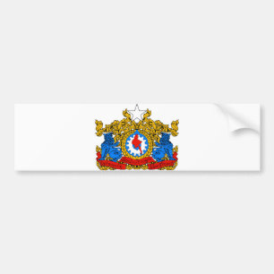 Offizielles Wappen Birmas Myanmar Wappenkunde Autoaufkleber