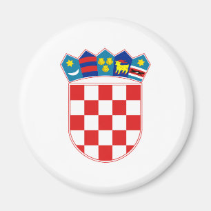 Offizielles Wappen Kroatiens Wappenkunde-Symbol Magnet