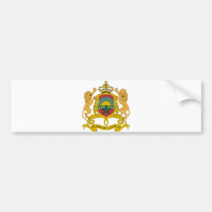 Offizielles Wappen Marokkos Wappenkunde-Symbol Autoaufkleber
