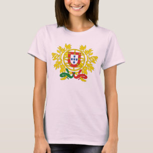 Offizielles Wappen Portugals Wappenkunde-Symbol T-Shirt