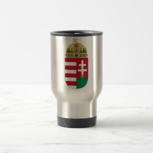 Offizielles Wappen Ungarns Wappenkunde-Symbol Reisebecher