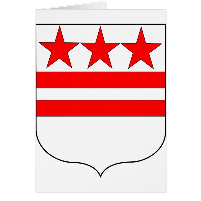 Offizielles Wappen von George- Washingtonfamilie (Vorne)