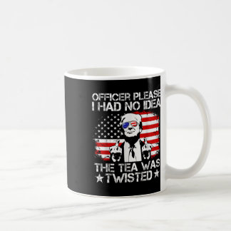 Offizier Bitte, ich hatte keine Ahnung, die Tee ge Kaffeetasse