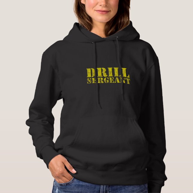 Offizier des Drill Sergeant Drill Team Hoodie (Vorderseite)