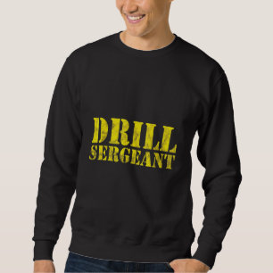 Offizier des Drill Sergeant Drill Team Sweatshirt