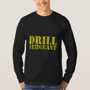 Offizier des Drill Sergeant Drill Team T-Shirt