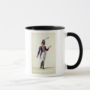 Offizier des Garde du Corps Tasse