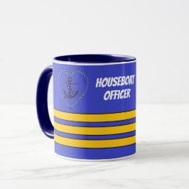 Offizier des Hausboots Tasse