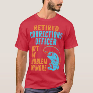 Offizier für die erneute Korrektur der Fangtätigke T-Shirt