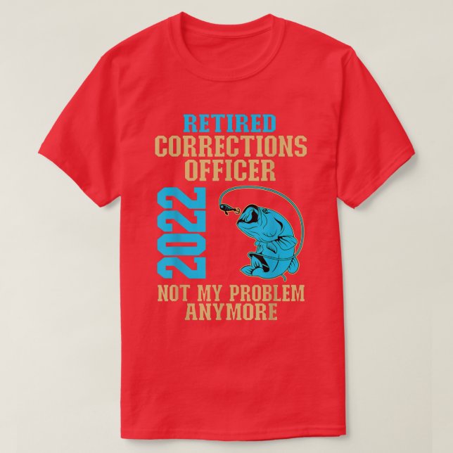 Offizier für die erneute Korrektur des Fangs 2022 T-Shirt (Design vorne)