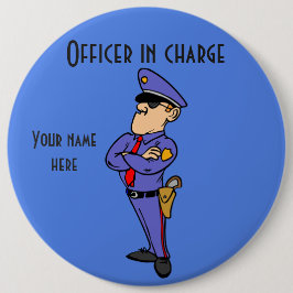 Offizier mit Amtskollegium, 12 mm Rundschaltfläche Button