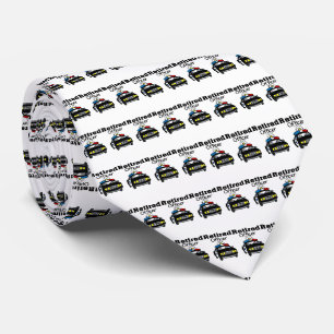 Offizier Polizeiwagen Necktie Krawatte