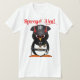 Offizier-Übel-Pinguin T-Shirt (Design vorne)