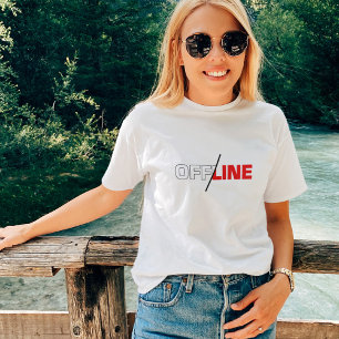 Offline   Geek Spaß T - Shirt