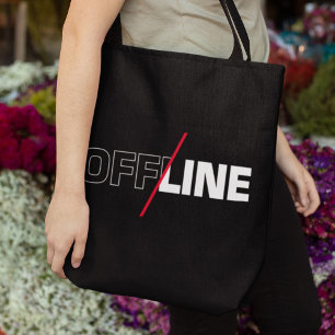Offline Geek Spaß Tasche