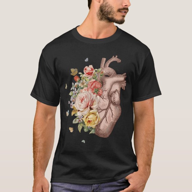 Öffne dein Herz T-Shirt (Vorderseite)