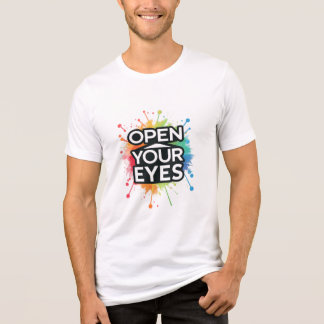 👁 ÖFFNE DEINE AUGEN – Sieh über das Gewöhnliche h Tri-Blend Shirt