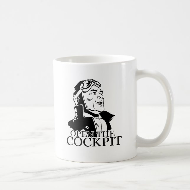 Öffnen Sie das Cockpit Kaffeetasse (Rechts)