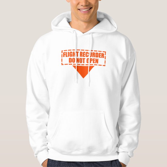 ÖFFNEN SIE FDR NICHT. HOODIE (Vorderseite)