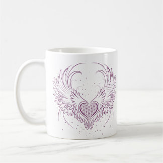 Öffnen Sie Ihr Herz, um an Ihre Engels-Tasse Kaffeetasse