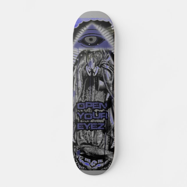 Öffnen Sie Ihre Augen - Isis Skateboard (Vorderseite)