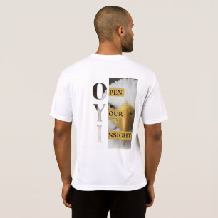 Öffnen Sie Ihre Erkenntnis - Männer: Minimalistisc T-Shirt