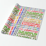 ÖFFNEN SIE NICHT "BIS CHRISTMAS! GESCHENKPAPIER<br><div class="desc">Lass dieser Weihnachtswarnung sagen dem Empfänger "NICHT ÖFFNEN" bis CHRISTMAS!" ~ aber werden diese Worte sie davon abhalten zu pieken, zu schütteln oder zu erraten, was es ist? Ideal für das Verpacken von Geschenken, Scrapbooking, Heimwerkerarbeiten, sowie für die Dekoration! Wählen Sie aus verschiedenen Rollen- und Papiersorten. ******* Sonderverpackungspapier * Sondergeschenkpapier...</div>