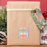 ÖFFNEN SIE NICHT "BIS CHRISTMAS! QUADRATISCHER AUFKLEBER<br><div class="desc">* Lass diese Weihnachtswarnung dem Empfänger "NICHT ÖFFNEN" bis CHRISTMAS!" ~ aber werden diese Worte sie davon abhalten zu pieken, zu schütteln oder zu erraten, was es ist? * Sticker machen Spaß während der Winterferien-Jahreszeit! * Mehrere Größen- und Formoptionen für diese Aufkleber * Wählen Sie Größe und Verwendung für Weihnachtsgeschenke,...</div>