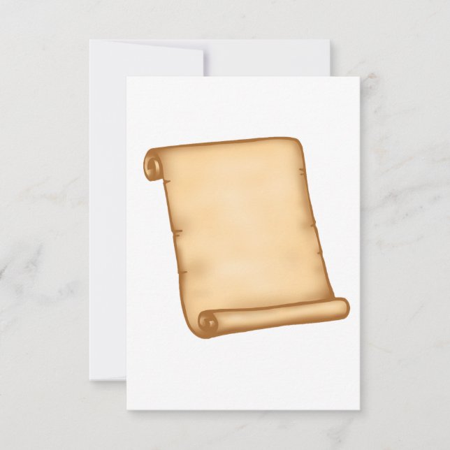 Öffnen Sie Rolle-Einladungen Einladung (Vorderseite)