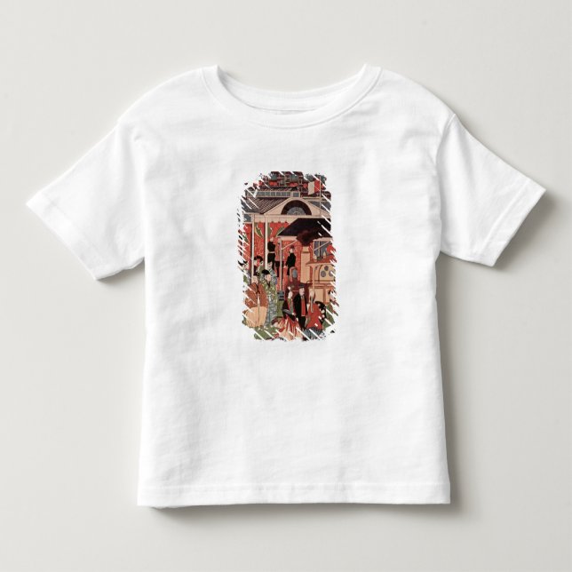 Öffnung der ersten Eisenbahn in Japan Kleinkind T-shirt (Vorderseite)