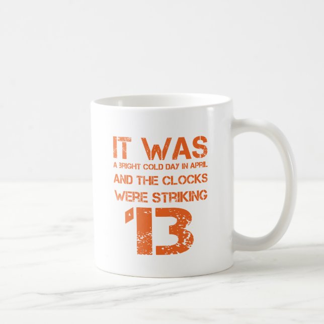 Öffnungslinie 1984 kaffeetasse (Rechts)
