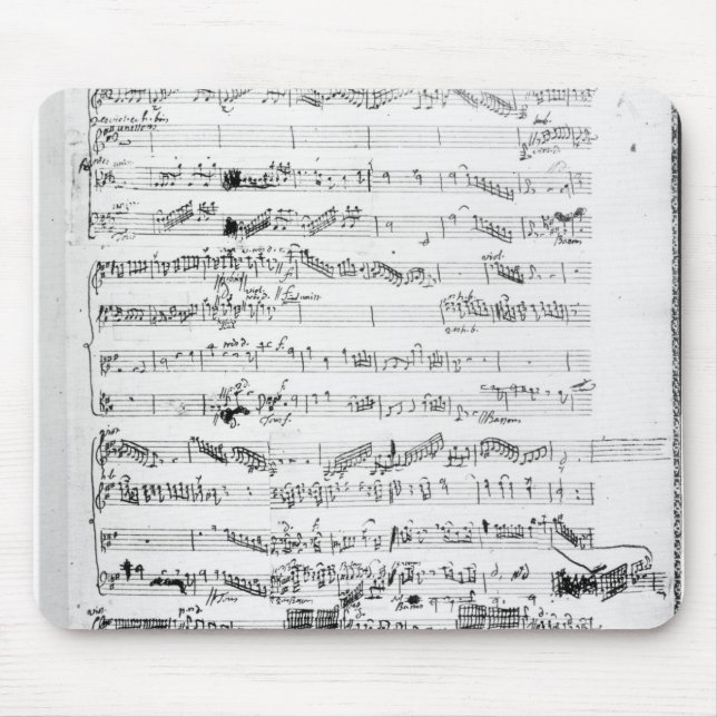 Öffnungsseite der Kerbe von 'Les Paladinen Mousepad (Vorne)