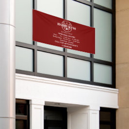 Öffnungszeiten des Friseursalons Banner