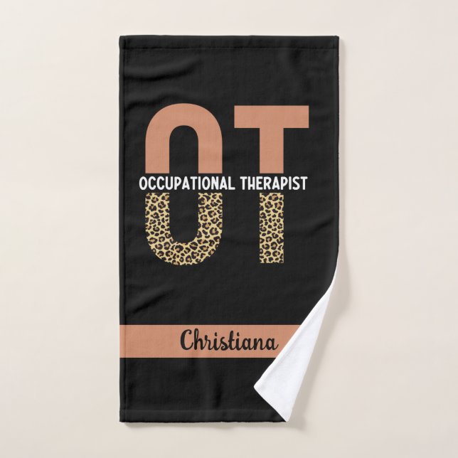 Offre d'appréciation personnalisée d'un ergothérap (Serviette à main)