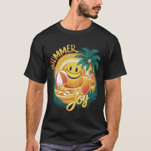 Offre de design de t-shirt d'été, plage d'été