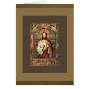 Offre de masse catholique d'eucharistie de Jésus