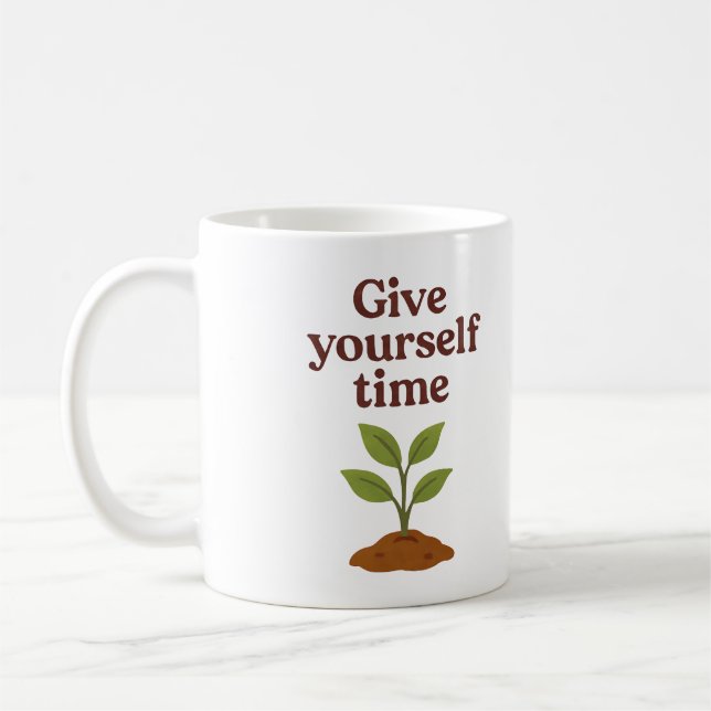 Offrez-vous du temps - Mug (Gauche)
