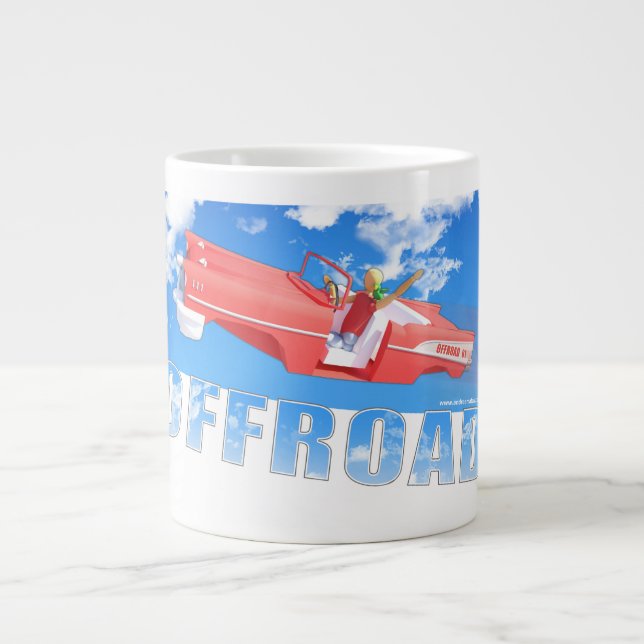 Offroad - 01 Jumbo-Tasse (Vorderseite)