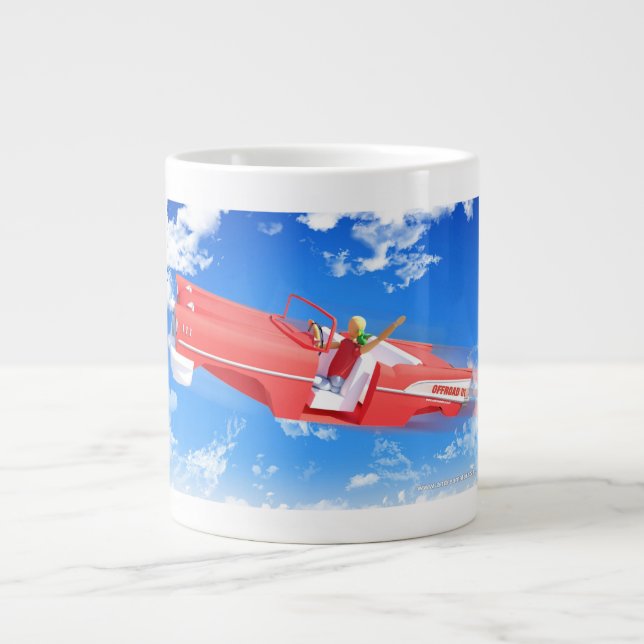 Offroad 01 Kaffeetasse Jumbo-Tasse (Vorderseite)