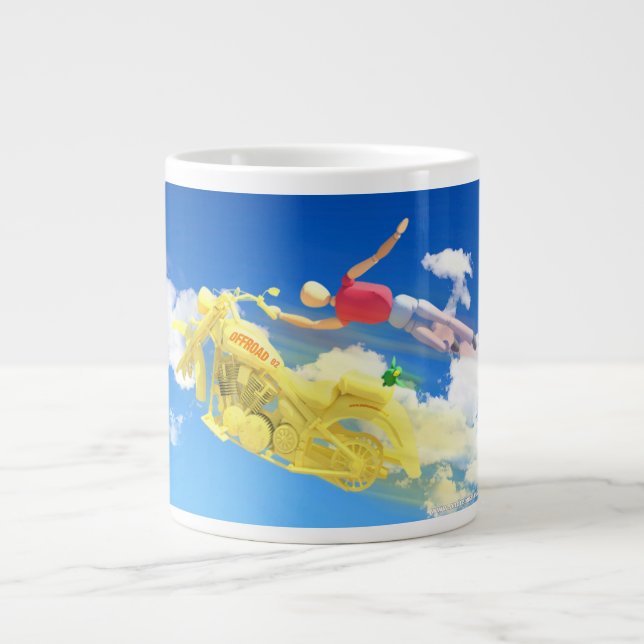 Offroad 02 Jumbo-Tasse (Vorderseite)