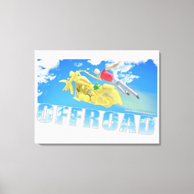 Offroad - 02 leinwanddruck (Vorderseite)