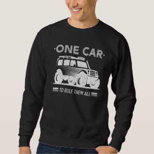Offroad 4x4 Suv 4wd Ein Auto regulieren sie alle Sweatshirt