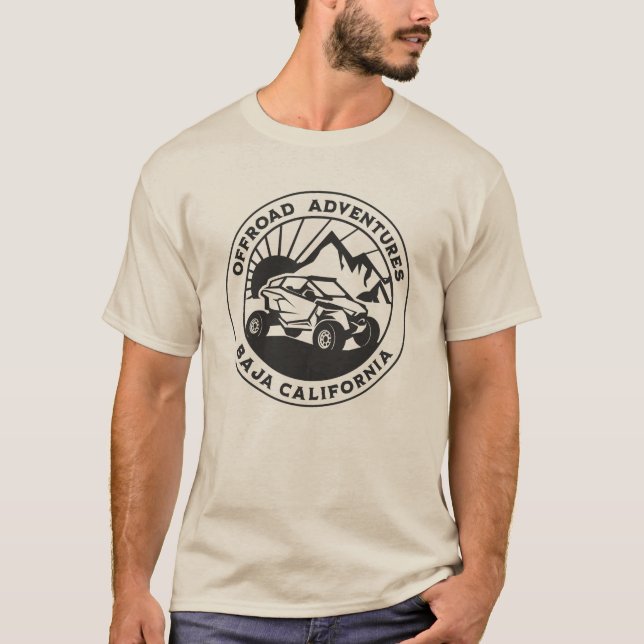 Offroad Adventures Baja California ATV T-Shirt (Vorderseite)