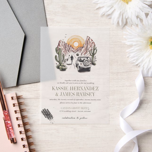 Offroad Canyon Couple Wedding (Hochzeit)